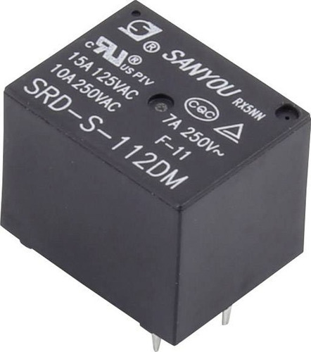 Rele Cubo Miniatura Potencia 10a 220v Srd-12vdc-sl-c Arduino