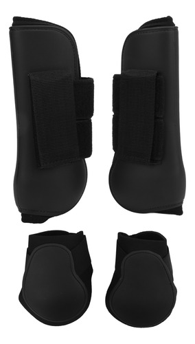 Botas Para Patas De Caballo, 4 Protectores De Tendones De Po