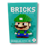 Juguete De Bloques De Construcción Bricks Luigi