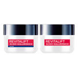 Set Crema Revitalift Acido Hialuronico Dia Y Noche 50 Ml