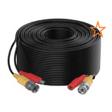 Cable Siames Bnc Energia 10mts Para Camaras Seguridad Cctv