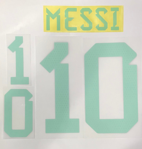 Set Estampado Selección Argentina Femenina 2023 Messi N° 10