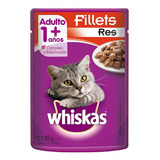 Alimento Húmedo Para Gatos Whiskas Res 85g