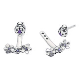 Aretes- Pendientes Pandora Campo De Mariquita Plata Ale 925