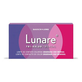 Lentes De Contacto Lunare De Color Bausch & Lomb + Liquido 