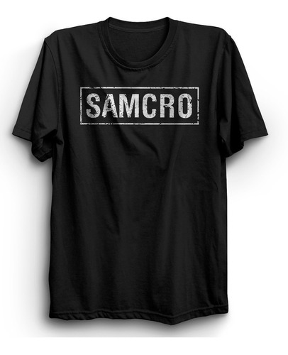 Camiseta Camisa Sons Of Anarchy Samcro Soa Frente E Costas