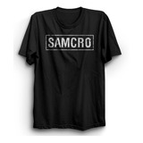 Camiseta Camisa Sons Of Anarchy Samcro Soa Frente E Costas