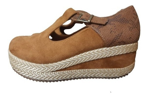 Panchitas Hebilla / Zapatos Plataforma Modelo Tendencia 285