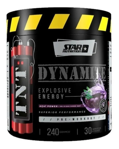 Tnt Dynamite Blue Raz X 240gr - Star Nutrition -energypharma Sabor Blue Raz