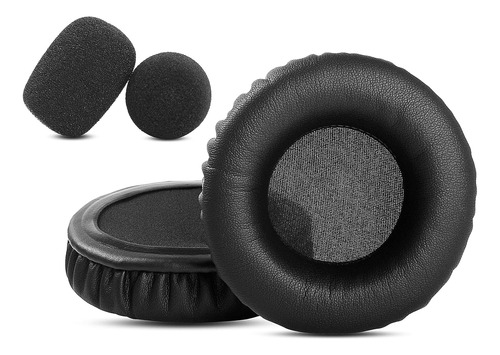 Almohadillas Para Auriculares Logitech (h820e), Negras