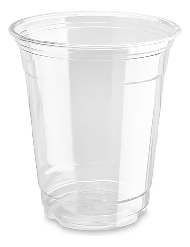 Pack 50 Vasos Plasticos Transparentes Sin Tapa - 250ml