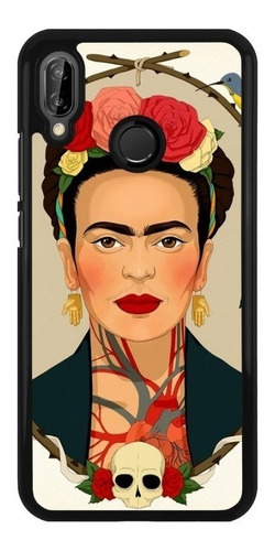 Funda Protector Para Huawei Frida Kahlo Arte Mujer 04