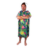 Cambiador Poncho De Playa Origami Beach Adulto Unisex Pº