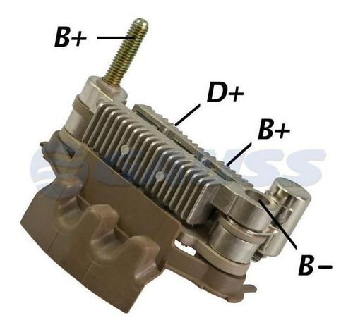 Plaqueta Alternador Suzuki-subaru T/mitsubishi 6diodos