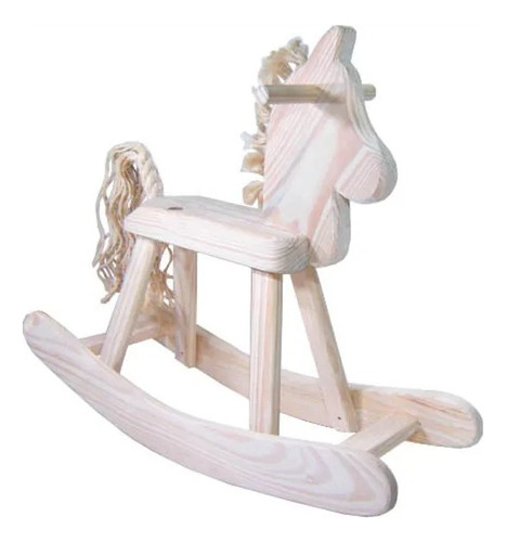 Brinquedo Cavalo De Balanço Em Madeira Bohney Original