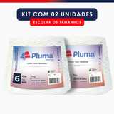 Kit 02 Linha Fio Barbante Crú Pluma N6 N8 1kg Promoção Top