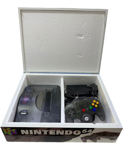 Console Nintendo 64 Edição Sabores Jabuticaba Completo + 1 Fita