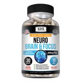 Kaya Naturals - Neuro Cerebro Para Memoria Y Enfoque - Capsu