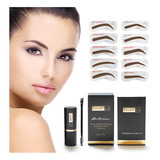 Luxsihla Kit De Sellos Para Cejas Y Plantillas Para Cejas (m