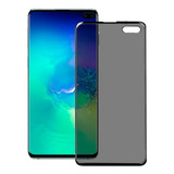 Mica Cristal Templado Privacidad Samsung Galaxy  S10plus