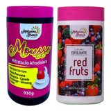 Kit Esfoliante Red Fruts + Mousse Hidratante Afrodisíaco