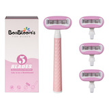 Bonbloom's Maquinillas De Afeitar Para Mujer, Un Mango, Cuat