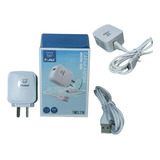 Cargador Usb 2 Amper + Cable Micro Usb V8 Apto Para Celular