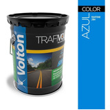 Pintura P/trafico Base Solvente Color Azul Volton Cub19l