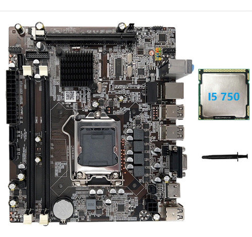 La Placa Base H55 Lga1156 Es Compatible Con Cpu Dd De La Ser