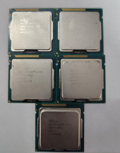 Lote De 5 Procesadores  Intel Core I5-3470