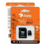 Memoria Micro Sd Stylos Stms161b