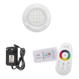  Kit Led Piscina 20m² - 1 Led 9w, 1 Módulo Rgb + Fonte