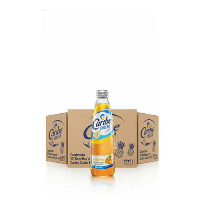 Caribe Cooler Piña 300 Ml Pack 36