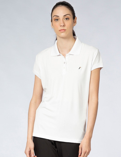 Playera Deportiva Tipo Polo Manga Corta Mujer Tucane