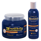 Kit Creme Alisante E Neutralizante Profissional Lisahair