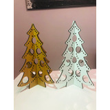 Arbol Navidad Encastrable - Madera - 16x25cm