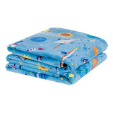 Cobertor Manta Fleece Soft Solteiro Infantil Menina/menino