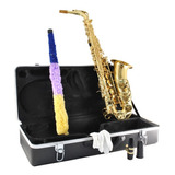 Saxofon Alto Mi Bemol Blessing 6430l Laqueado Con Estuche  