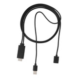 Cable Adaptador Hdtv Usb Hembra A Hdmi Macho 2 En 1 De 1080p