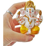 Bangbangda Indian Ganesh Idol Car Dashboard - Hindu Ganesha