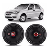 Par Alto Falante Fiat Palio E Weekend Foxer 6 Polegadas 100w