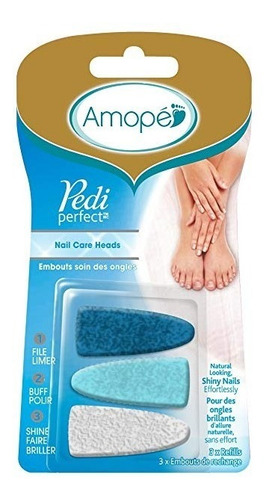 Amope Pedi Perfecto Electrónicos Recargas Lima De Uñas, 3 Co