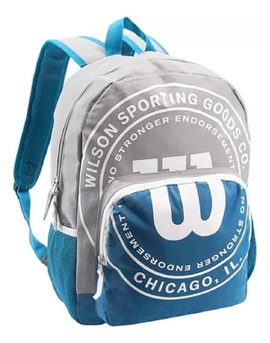 Mochila Wilson Name Original - Portanotebook Escolar Deporte