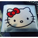 Billetera Plateada Hello Kitty Divina Imperdible Unicas