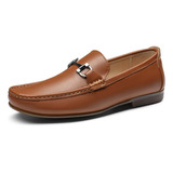 Mocasines Bruno Marc De Vestir Casuales Para Hombre Marron