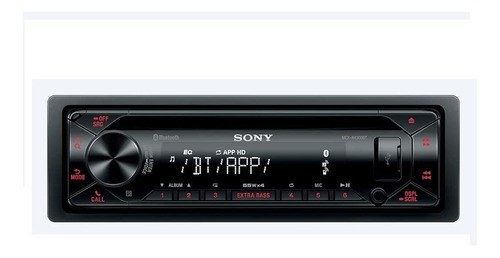 Autoestereo Sony Mex-n4300bt Usb Bluetooth 2 Pares Rca 55w