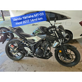 Vendo Yamaha Mt-03 Modelo 2017 Con 14mil Km