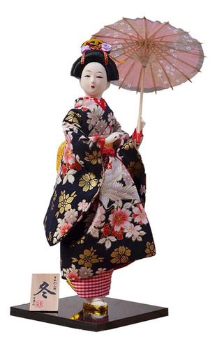 Geisha Japonesa, Muñeca Geisha Asiática, Kabuki Antiguo M