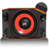 Caixa Som Trio Amplificada Shutt 800w Sub Beatz Grave Forte