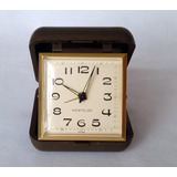 Reloj Despertador De Viaje Vintage Westlock Restaurar Adorno